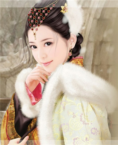 中国古代公主画像图片
